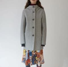 Acne Studios 10万　フード付きウールコート 34 Acne Studios 10万 フード付きウールコート 34 - メルカリ