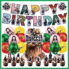 超豪華 54 鬼滅の刃 風船 バルーン パーティー 誕生日 飾り付け パーティー