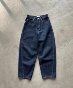 FASHIRU カーブデニムパンツ navy(size2)のサムネイル