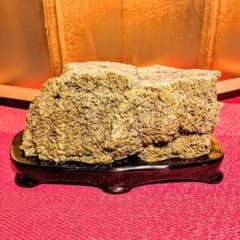 イエローガーネット 秩父鉱山産1.7㌔ 鑑賞石 観賞石 水石 天然石 国産