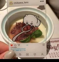 〓ちいかわ〓インスタ風アクリルプレート〓アクリルスタンド〓新品〓
