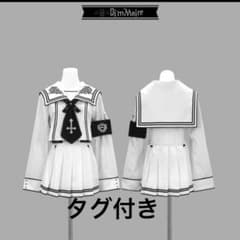 DimMoire ディムモアール 学園セーラーセットアップ White L - メルカリ