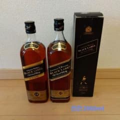 合計2000ml ジョニーウォーカーブラックラベル12年エクストラ