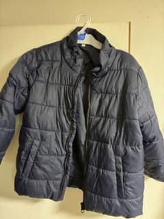 キッズ 中綿ジャケット ネイビー 120cmのサムネイル