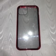 [중고품 iphone] iPhone14 + 용 케이스 레드 메탈 프레임