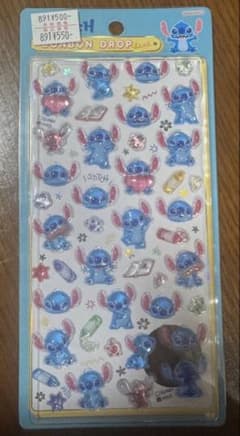 り*こ様 正規品　スティッチ ボンボンドロップシールのサムネイル