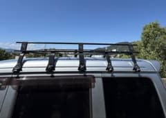 自動車用 ルーフキャリア ラック ブラックのサムネイル