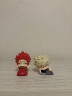 僕のヒーローアカデミア フィギュア 切島鋭児郎 爆豪勝己　ガチャガチャのサムネイル