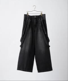 cussil クシル 11.5oz ダブルサスペンダーワイドパンツMのサムネイル