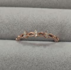 Samantha Tiara k10PG ピンキーリング指輪 K10金 - メルカリ