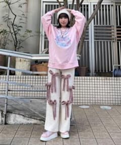 Candy Stripper FLUFFY RIBBON KNIT パンツリボンのサムネイル
