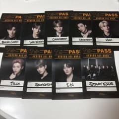 Stray Kids スキズ WORLD TOUR パスステッカー 9枚セットのサムネイル