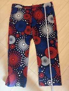 メンズ ゴルフパンツ 総柄 花火柄　ラウドマウスのサムネイル