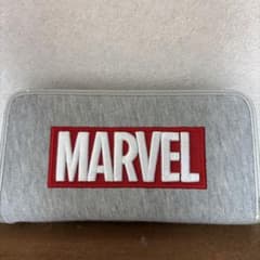 MARVEL ラウンドファスナー長財布 グレーのサムネイル