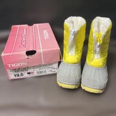 イグニオ IGNIO ブーツ 16cm キッズ イエローのサムネイル