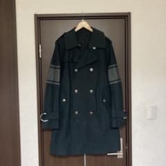 2008AW mastermind トレンチコート ブラック majestic期 - メルカリ
