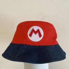 【USJ公式】マリオ ルイージ リバーシブル バケットハット 1回使用のサムネイル