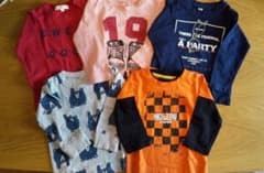 【y.m‥♡様専用】長袖Tシャツ まとめ売り5枚のサムネイル