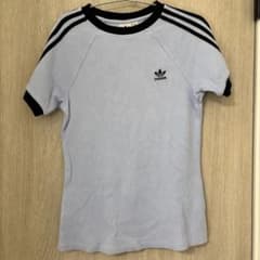 adidas Originals ワッフル Tシャツ ブルーのサムネイル