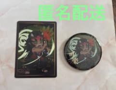 Demon Slayer: Kimetsu no Yaiba Karaku Can Badge Card 2-Piece Set