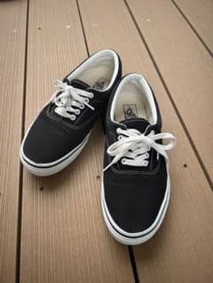 Vans ブラック キャンバス スニーカーのサムネイル