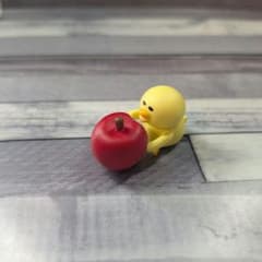 노라 고양이 군단 가챠 마스코트 시크릿 파포히 사과