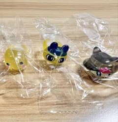 たまごっち ぷくっとクリアリング 3個セット 指輪 ガシャポン