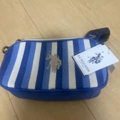 U.S. POLO ASSN. ストライプショルダーバッグのサムネイル