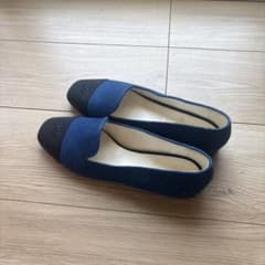 未使用)CHANEL デニムスリッポン38C 24-24.5cm - メルカリ