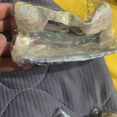 青いカプセルトイ カラビナ付きのサムネイル