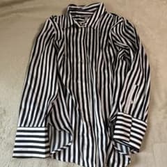 H&M ストライプ 長袖シャツ ブラウスのサムネイル