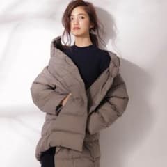 【Oggi　11月号掲載】　西川ダウン/スタンドカラーコートマットタフタのサムネイル