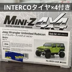 ミニッツ4×4 ジープ ラングラー ルビコン ボディ&タイヤ セット - メルカリ