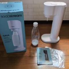 sodastream GAIA 本体 ホワイト 炭酸水メーカー - メルカリ