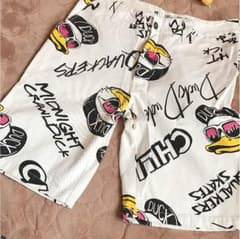 Duck dude 短パン ハーフパンツ 白のサムネイル