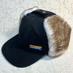 【GERRY】ダックキャンバス イヤーフラップ 平ツバ フライトキャップ 耳当て