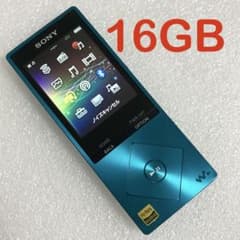 バッテリー良好】 ソニー ウォークマン NW-A25 16GB ブルー - メルカリ