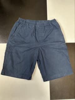 UNIQLO キッズ ハーフパンツ ネイビー 160cmのサムネイル