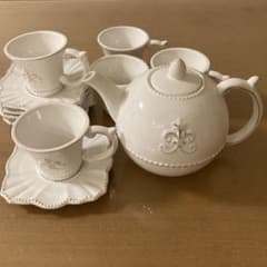 GRACE  ティーポット　カップ　ソーサー　5客のサムネイル