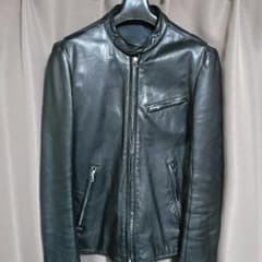（値下げ）lithium homme シングルレザーライダースのサムネイル