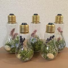 かきまる様専用 電球フラワー アレンジ 10個セットのサムネイル
