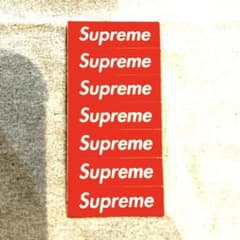 Supreme ボックスロゴ ステッカー 7枚セットのサムネイル
