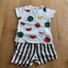 CHEEK ROOM スイカ柄 Tシャツ 、ハーフパンツのサムネイル