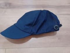 山と道　紺　ストレッチメッシュキャップのサムネイル