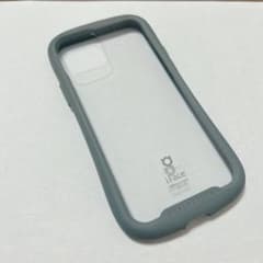 iFace クリアケース iPhone12グレーのサムネイル