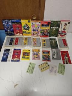 スーパーファミコン ソフト 7本セットのサムネイル