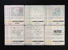 ワンピースカード 主題歌カード 全6種 各4枚 コンプリートセット