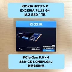 KIOXIA キオクシア EXCERIA PLUS G4 M.2 SSD 1TB - メルカリ
