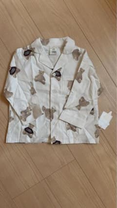 gelato pique キッズ パジャマ くま柄 XXSのサムネイル