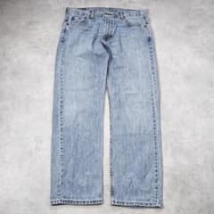 リーバイス569 Levis W34 ワイド バギー 青 古着 ヒゲ 21499 - メルカリ